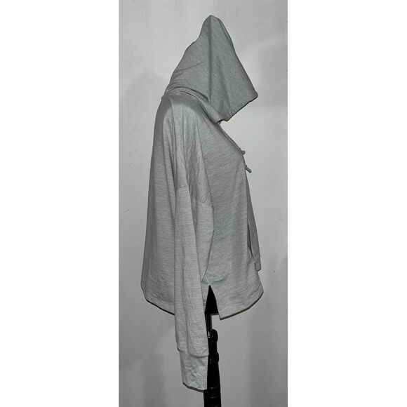 Nike Dri-Fit Women's Grey Cropped Hoodie Size XL - Picture 8 of 9